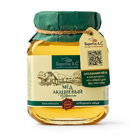 Мёд акациевый «Берестов А.С.»