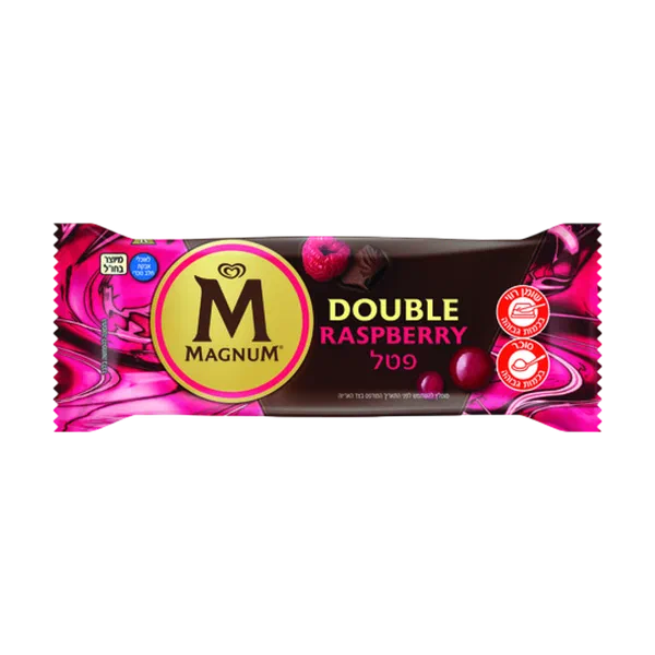 Magnum double raspberry ice cream bar