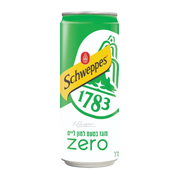 Schweppes Lemon Lime Zero Carbonated Can