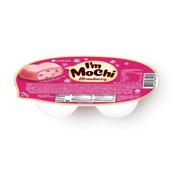 Мороженое Lotte Mochi клубника