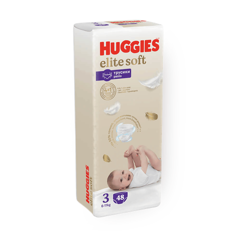 Подгузники-трусики Huggies Elite Soft 3 6-11 кг