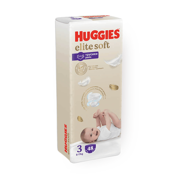 Подгузники-трусики Huggies Elite Soft 3 6-11 кг