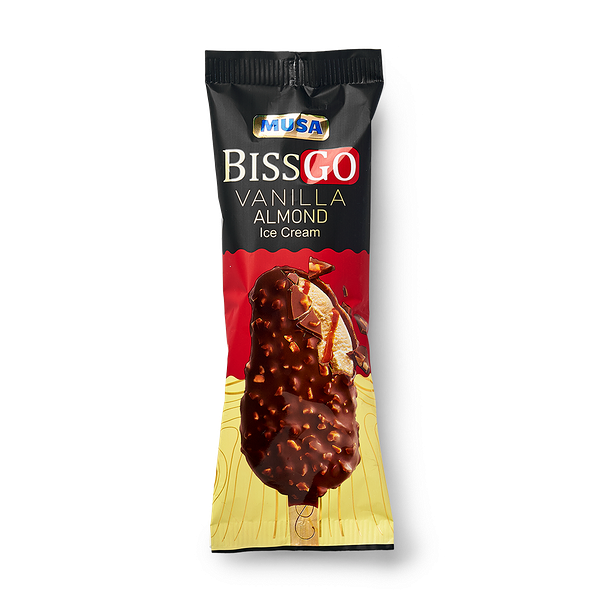 Мороженое Bissgo Vanila Almond  Musa