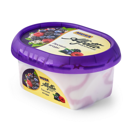 Мороженое Alfetto Musa лесные ягоды
