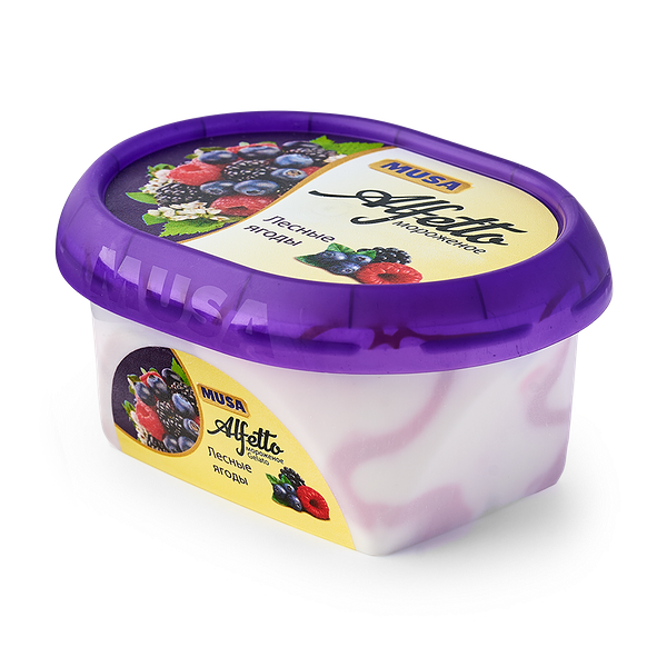 Мороженое Alfetto Musa лесные ягоды