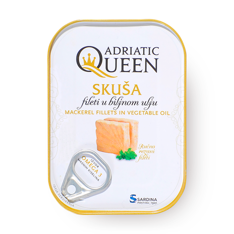 Сардины Adriatic Queen в оливковом масле