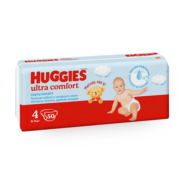 Подгузники Huggies Ultra Comfort 4 8-14 кг