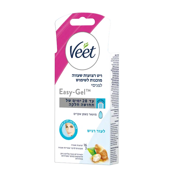 Veet Hair Removal Wax Strips Facial Hair