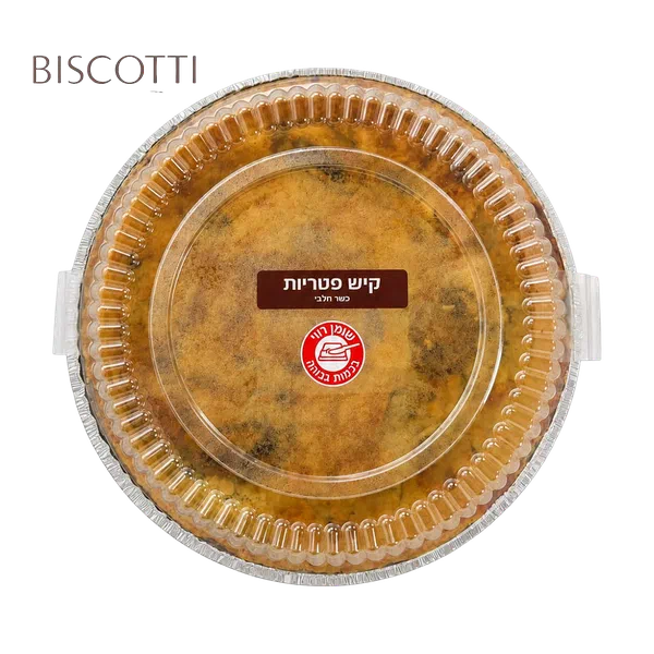 Medium Mushroom Quiche Biscotti