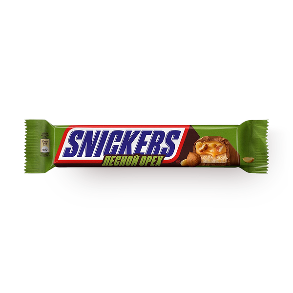 Шоколад Snickers Лесной орех