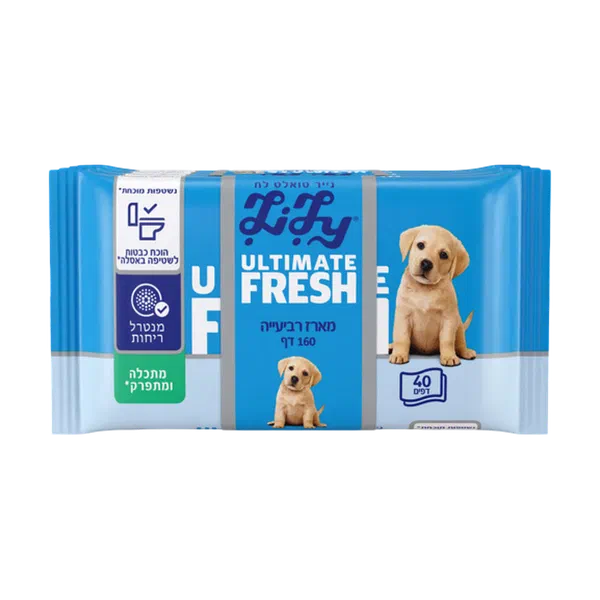 Lily Moist Toilet Paper Ultimate Freshness