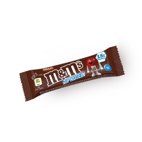 M&M high protein chocolate bar