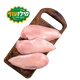 Premium fresh sliced ​​chicken breast  Milouoff