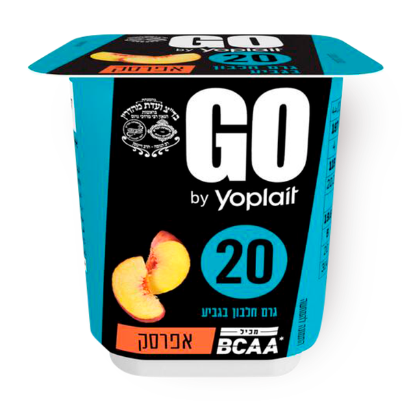 Yoplait Go yogurt with Peach