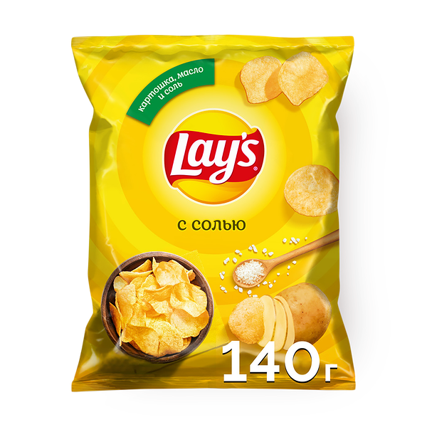 Чипсы Lay's с солью