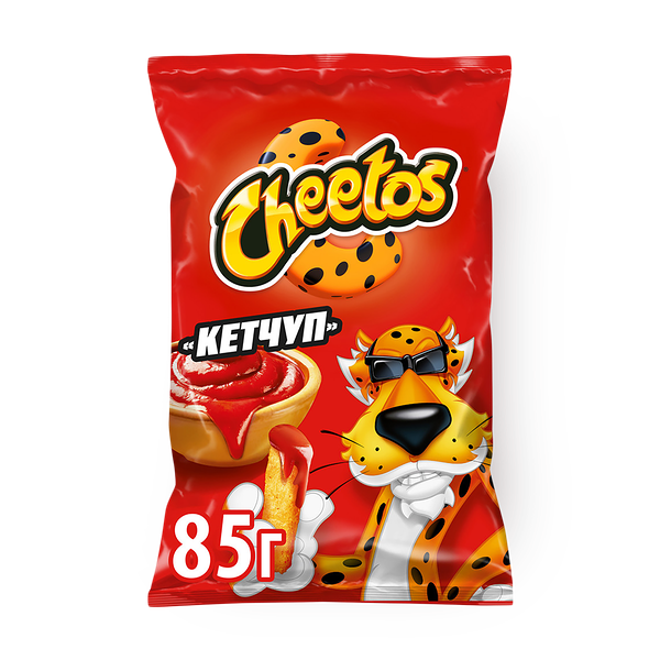 Кукурузные снеки Cheetos кетчуп
