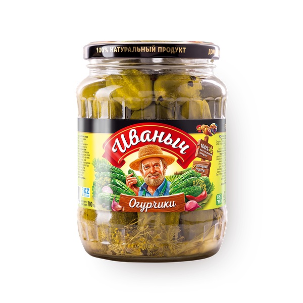 Огурчики маринованные «Иваныч»