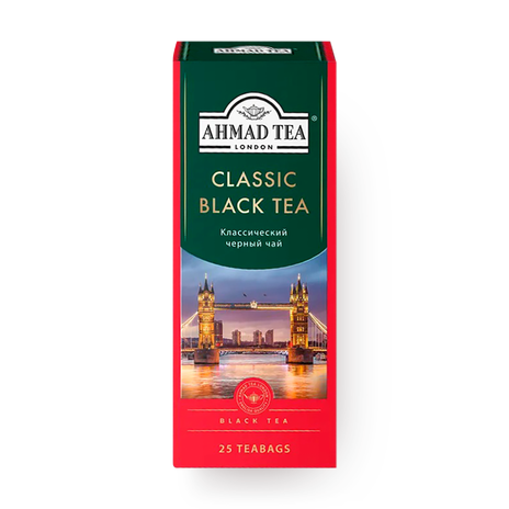 Чай чёрный Classic Ahmad Tea в пакетиках