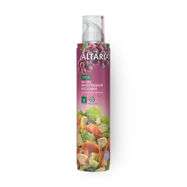 Масло виноградной косточки Altaria нерафинированное