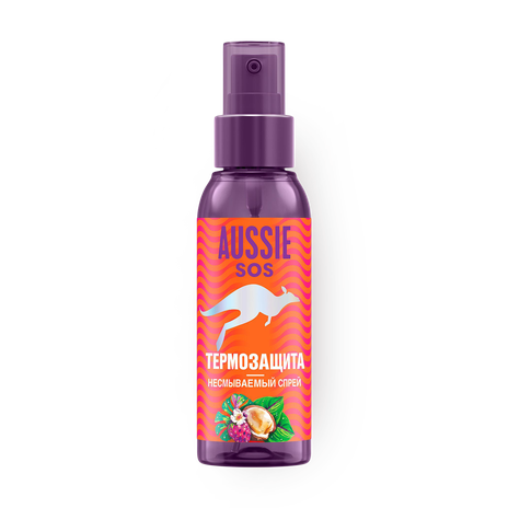 Несмываемый спрей термозащита SOS Aussie