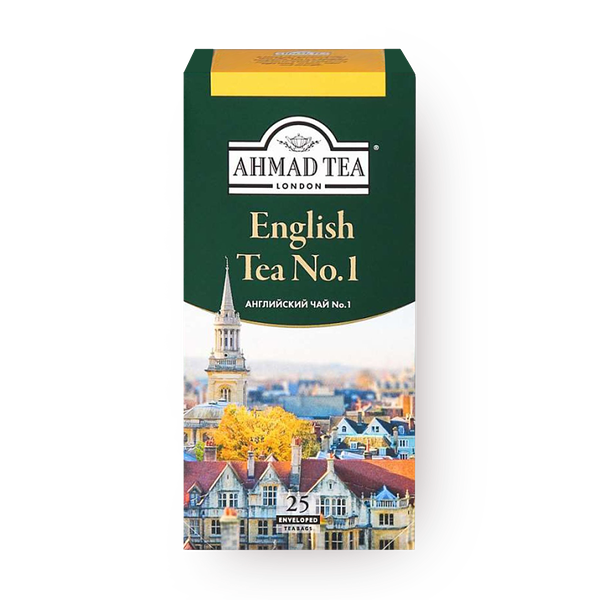 Чай чёрный English Tea No. 1 Ahmad Tea в пакетиках
