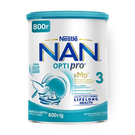 Смесь молочная сухая Nan Optipro Nestle 3 с 12 месяцев