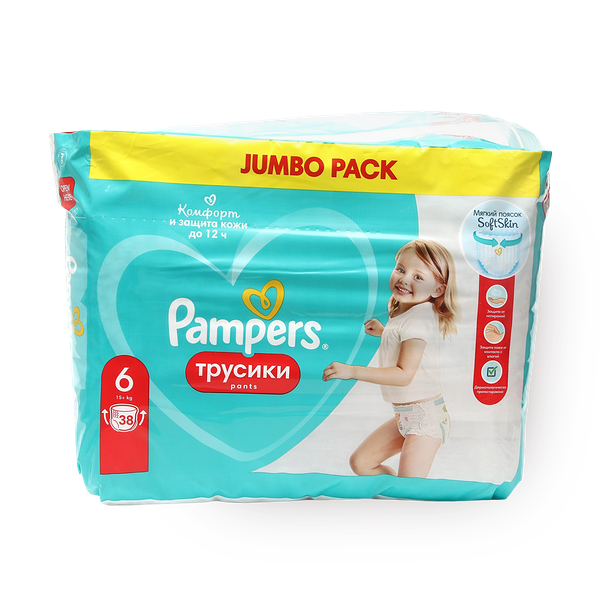 Подгузники-трусики Pampers Pants 6 15+ кг