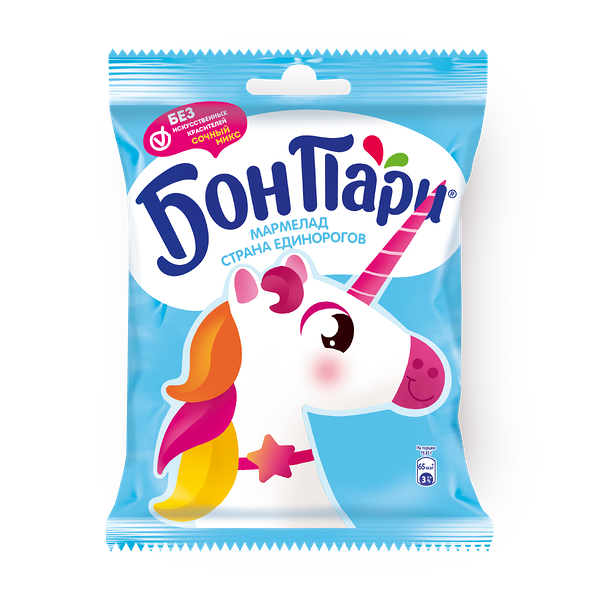 Мармелад жевательный Страна единорогов «Бон Пари»