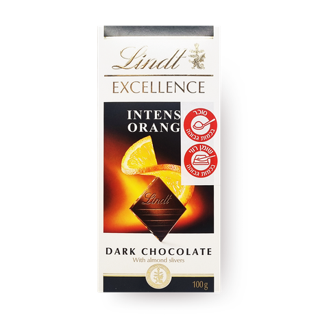 Lindt excellence Dark Chocolate With Orange