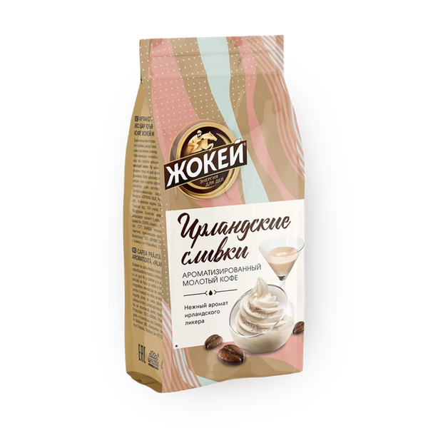 Кофе молотый Ирландские сливки «Жокей»