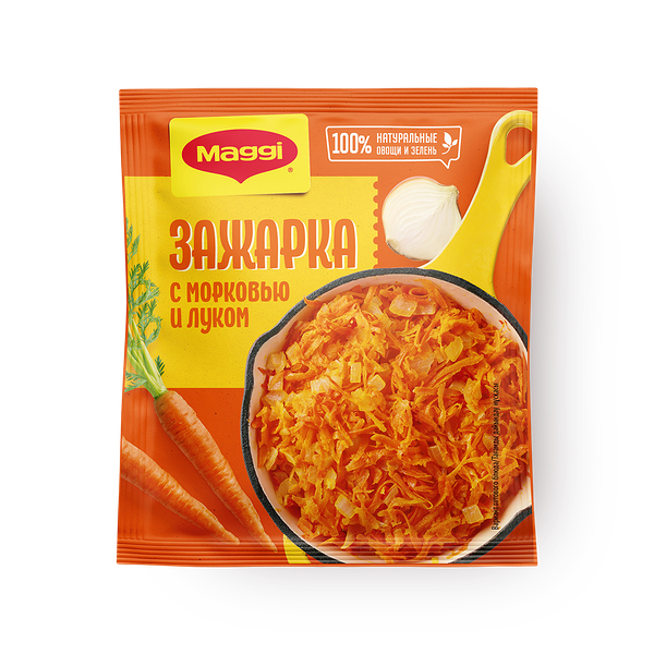 Зажарка Maggi с морковью и луком