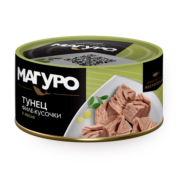 Тунец филе Магуро в масле