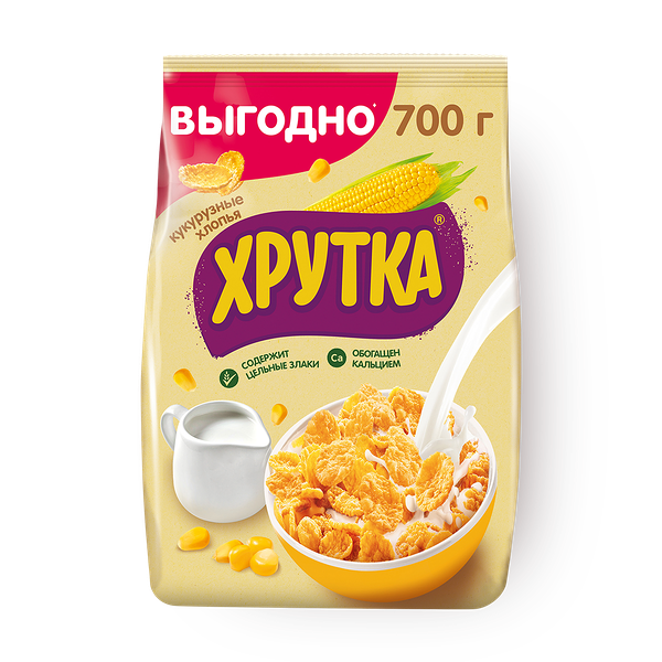Хлопья кукурузные «Хрутка»