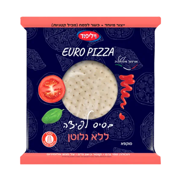Gluten free pizza base Euro