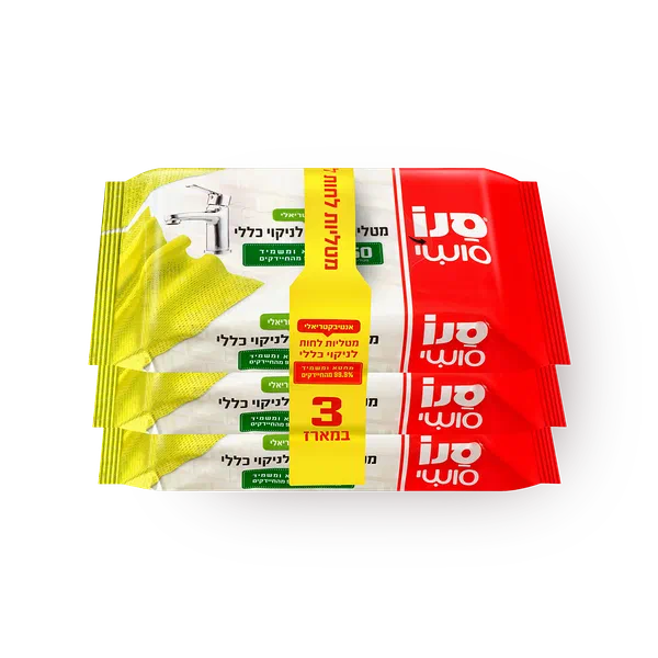 סנו סושי מטליות לחות לניקוי כללי