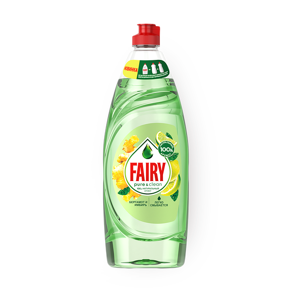 Средства для мытья посуды Fairy Бергамот и Имбирь