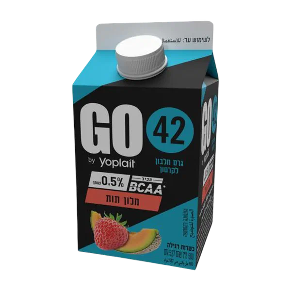 Yoplait Go strawberry and melon flavored yogurt for drink
