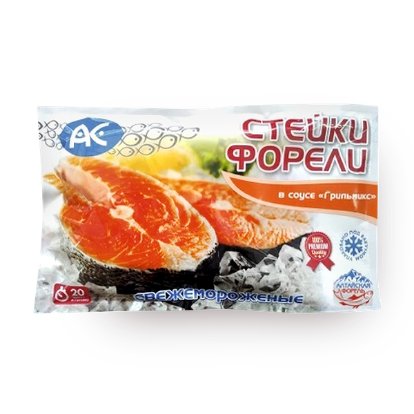 Стейки форели в соусе грильмикс «АС»