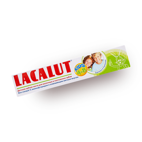Зубная паста детская Lacalut Kids с 4 до 8 лет