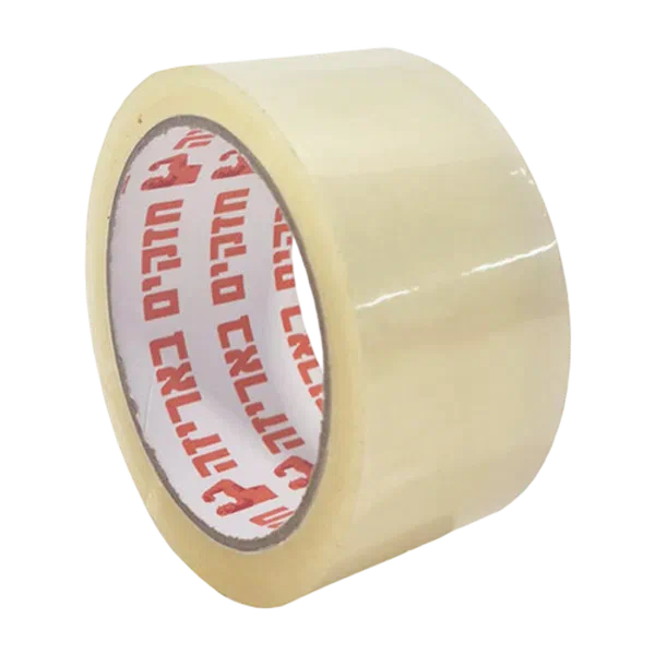 Transparent packing tape