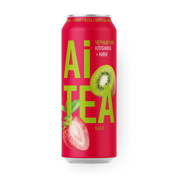Чай чёрный AI Tea клубника-киви