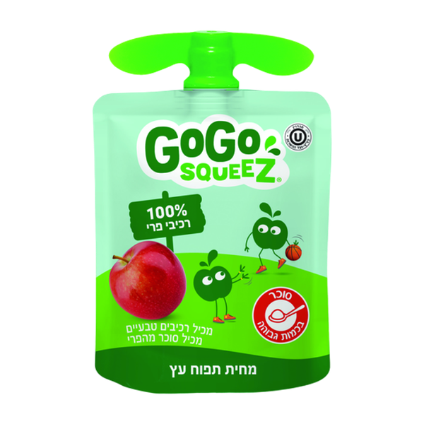 Apple Puree go go squeez
