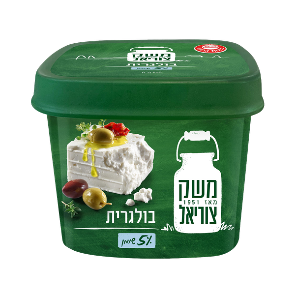 גבינה בולגרית משק צוריאל קלאסית 5%