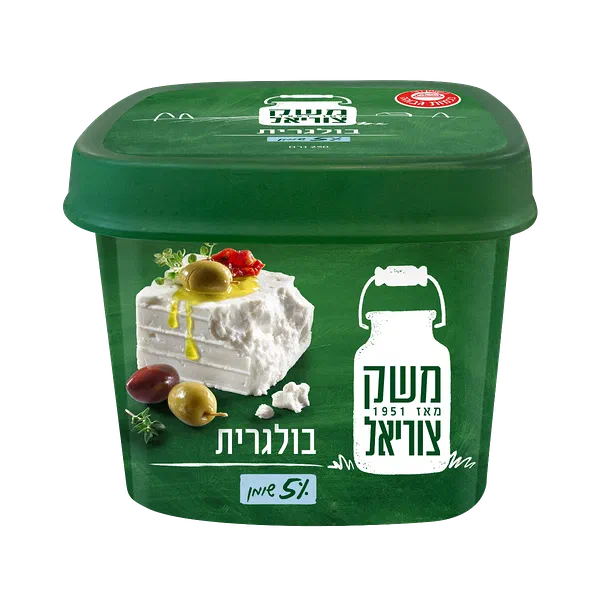 גבינה בולגרית משק צוריאל קלאסית 5%