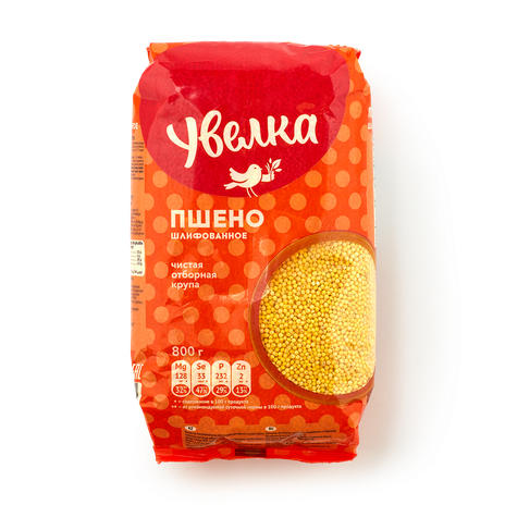Пшено «Увелка» шлифованное