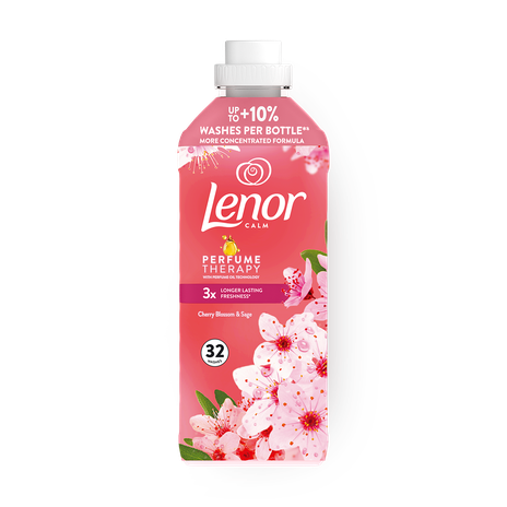 Кондиционер для белья концентрированный Lenor Цветение вишни и шалфей