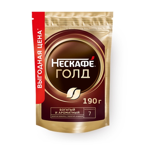 Кофе растворимый Nescafe Gold