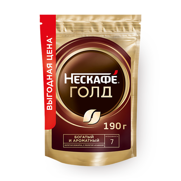 Кофе растворимый Nescafe Gold