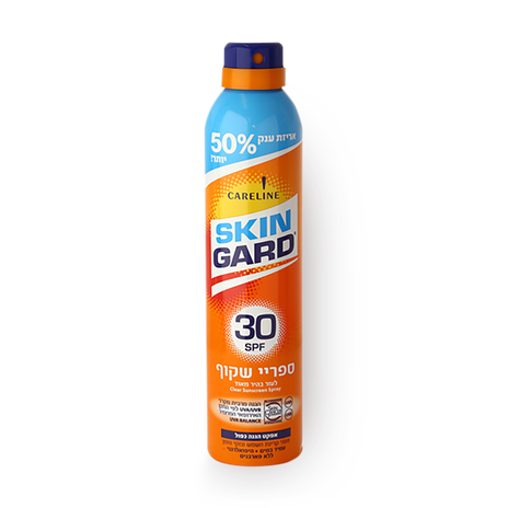 Skingard Sunscreen clear facial Spray 30SPF