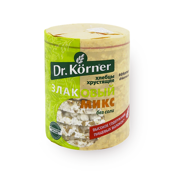 Хлебцы Злаковый микс Dr. Körner